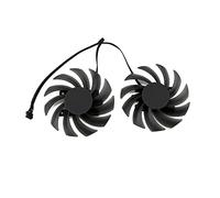 YUNHUOZ Ventilador de refrigeración para GPU Inno3D RTX2060 GTX1660 para GeForce RTX 2060 1660 Super Twin X2 85 mm y 4 Pines CF-12915S 0,35 A(2-Fan)