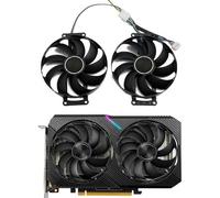 YUNHUOZ Ventilador de refrigeración para Tarjeta gráfica ASUS GeForce RTX 2060 2070 Dual Mini OC GTX 1660 Super RTX2060 RTX2070 PLA09215S12H(A-Fan)