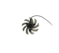 YUNHUOZ Ventilador de refrigeración para Tarjeta gráfica PALiT GeForce GTX 2070, 2060 y 1660 Ti Super Dual, GA91S2U GTX1660 85 mm(Black B-Fan)