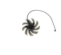 YUNHUOZ Ventilador de refrigeración para Tarjeta gráfica PALiT GeForce GTX 2070, 2060 y 1660 Ti Super Dual, GA91S2U GTX1660 85 mm(Black A-Fan)