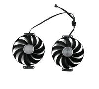 YUNHUOZ Ventilador de refrigeración T129215BU 6PIN RTX4070 Super para ASUS GeForce RTX 4070 12 GB para Tarjeta gráfica Dual OC(2-Fan)