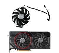 YUNHUOZ Ventilador de refrigeración T129215BU 6PIN RTX4070 Super para ASUS GeForce RTX 4070 12 GB para Tarjeta gráfica Dual OC(A-Fan)