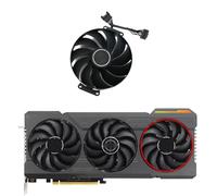YUNHUOZ Ventilador de Tarjeta gráfica 90 mm CF9015U12D FD9015U12D 7 Pines RTX4070 RTX4060Ti para ASUS para TUF para Juegos RTX 4070 Ti 4060 OC Edition para(C-Fan)