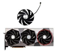 YUNHUOZ Ventilador de Tarjeta gráfica SUPRIM X 95 mm PLD10020B12H para MSI GeForce RTX 4070 Ti 4080 4090 RTX4080 RTX4090(C-Fan)