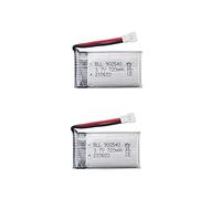 YUNIQUE GREEN-CLEAN-POWER - 2 Piezas Batería Lipo 720mAh 3.7V para RC Quadcopter | Compatible con Syma X5, Cheerson CX-30W, Skytech M68, Wltoys F949 | Larga duración, Silver