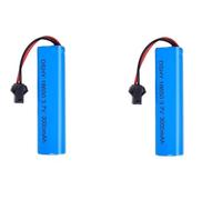 YUNIQUE Green-Clean-Power - 3.7V 3000mAh Li-Ion Battery for RC | Universal SM-2P Connector, Optimises RC Car Performance | Compatible with DE45 DE42 1:14 Off-Road and Drift Racing