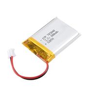 YUNIQUE GREEN-CLEAN-POWER - Batería de litio 3,7 V 800 mAh Modelo 703040 | Con circuito de protección | Recargable, compatible con auriculares Bluetooth y auriculares TWS, alta durabilidad