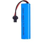 YUNIQUE GREEN-CLEAN-POWER - Batería Li-ion 3.7V 3000mAh para Coche RC | Alta Capacidad | Voltaje Ideal | Conectividad Universal SM-2P, Azul