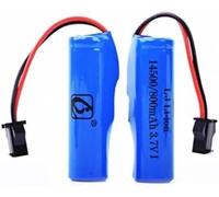 YUNIQUE GREEN-CLEAN-POWER - Batería LiPo 3.7V 800mAh con Conector SM-2P para Modelos C2 D828 | Alta Autonomía | Conexión Segura | Recargables y Sostenibles, Azul