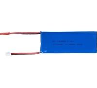 YUNIQUE GREEN-CLEAN-POWER Batería LiPo 7,4 V 1700 mAh 2S 5C con conector JST 2 pines - Batería RC para Radiolink RC4GS V3, RC6GS V3, AT10II, AT9S Pro, T8FB transmisores RC
