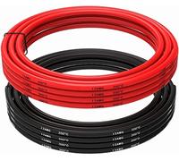 YUNIQUE GREEN-CLEAN-POWER - Cable de Silicona 12 AWG, 5m Flexible, Alta Conductividad | Resistente a Altas Temperaturas | Identificación Fácil de la Polaridad, Rojo, Negro, Silicona