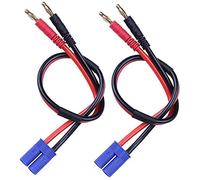 YUNIQUE GREEN-CLEAN-POWER - Conector de Carga EC5, Clavija de 4.0mm | Adecuado para Drones RC, Helicópteros RC, Batería Lipo 7.4 | Alta Flexibilidad, Oro, Poliéster