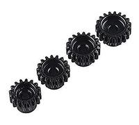 YUNIQUE GREEN-CLEAN-POWER - Juego de 4 Piñones 18T 19T 20T 21T 48DP para 1:10 RC | De Metal Resistente | Para Monster Truck/Buggy/Camión 3,175mm, Negro, RC