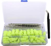 YUNIQUE GREEN-CLEAN-POWER - Kit de Conectores Mini Tamiya 2 Pines | 30 Piezas Macho y Hembra | Instalación Fácil para Modelismo RC | Compatible con batería 3.7v jst, Cable ISO Pioneer, Plástico