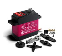 YUNIQUE GREEN-CLEAN-POWER - Servomotor Digital DS3240 6V 40KG | Rotación de 180° para Robótica y Modelismo | Engranajes de Aluminio Inoxidable, Autos y Camiones RC