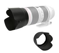 Yunir Capucha para Lente de cámara, ET-86 Reemplazo de caperuza de Lente de plástico Negro para EF 70-200mm f/2.8