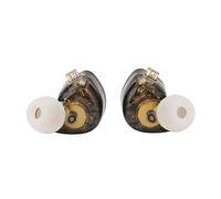 Yunir KZ ZS10 Pro X Auriculares con Monitor con Cable, Controlador Híbrido de Alta SENSIBILIDAD 1DD 4BA, Auriculares con Monitor HiFi, Auriculares con Cable Desmontables Chapados en
