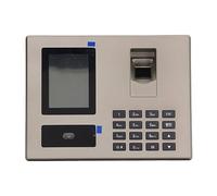 Yunir Máquina de Asistencia de Empleados, Reconocimiento Facial Pin Perforación de Huellas Dactilares Tiempo Biométrico Reloj de Tiempo de Huellas Dactilares, con Pantalla LCD, para