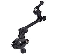 Yunir Soporte de cámara, ABS y Acero Inoxidable Soporte de Abrazadera Universal Ajustable para bajo de Guitarra de música Soporte de Abrazadera para la mayoría de Las cámaras de acción, Ideal para