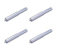 YunJove 4 Piezas Rodillo para Papel Higiénico Eje Universal Varilla de Plástico E Inserto Retráctil con de Carga Por Resorte para Cambio Rápido, Astilla