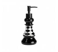 YunJove Figura de Ajedrez Contenedor Moderno Soporte para Palillos Organizador Decorativo en Cerámica Adecuado para Interiores Sala Comedor , Botella De Loción De Ajedrez - Peón