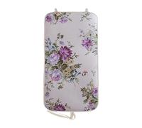 YunJove Tabla de Planchado para Almohadilla Portátil Accesorio Colgante Diseño Doblable Material Algodón Adecuada para Hogar Viaje Dormitorio PUE, Floral, Individual