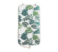 YunJove Tabla de Planchado para Almohadilla Portátil Accesorio Colgante Diseño Doblable Material Algodón Adecuada para Hogar Viaje Dormitorio PUE, Hoja Verde, Individual