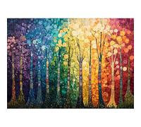 Yunlus Rompecabezas para adultos, 1000 piezas, Fantasy Forest, 28 x 20 pulgadas