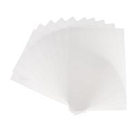Yunmeryker 10 Piezas Láminas Termorretráctiles Papel Termoencogible Papel para Arte Retráctil Suministros Manualidades Se Encoge con Y Queda Rígido Apto Pa,