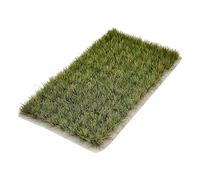 Yunmeryker 120 Unidades Césped Miniatura Artificial Arbustos Maqueta Matorrales Decorativos Accesorios Modelo Terreno Nylon de Alta Resistencia Adecuado para PAI, Verde Amarillo