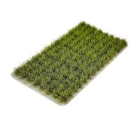 Yunmeryker 120 Unidades Césped Miniatura Artificial Arbustos Maqueta Matorrales Decorativos Accesorios Modelo Terreno Nylon de Alta Resistencia Adecuado para PAI, Verde Claro