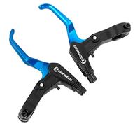Yunmeryker 2 Piezas Manetas de Freno Palancas de Aluminio para Bicicleta Accesorios Universales para Reparación Adecuadas para Bicicletas de Montaña Carretera Ci, Blue