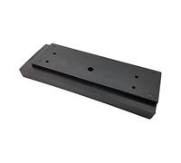 Yunmeryker 20 Piezas Espaciadores Instalación Piso Kit Herramientas Laminado Bloque de Barra de Tracción Material Plástico Acero Uso Profesional Adecuado, Taco de Golpeteo Negro