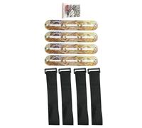 Yunmeryker 4 Piezas Clips Laterales Bordado Tensores Acrílicos Tela Accesorios Estiramiento Lienzo Fijadores Artesanía Estable Adecuado, Style B, Individual