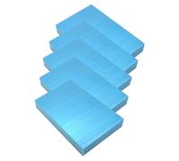 Yunmeryker 5 Piezas Tablero de Espuma Modelado Rectángulo XPS Artes Manualidades Bloques Florales Alta Densidad Adecuado para Proyectos Esculturas Modelos, 29 X 20 X 3.8 Cm