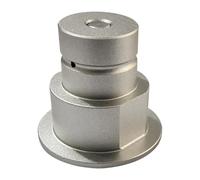 Yunmeryker Adaptador de Rosca para CO2 Adaptador Cilíndrico de Aluminio Pieza Que Convierte TR21-4 a Conexión Rápida Acabado Mate Antirrayas Adecuado para