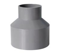 Yunmeryker Adaptador Reductor de Aire Acondicionado Conector de Tubería de Ventilación para Baño Cocina y Campana Extractora con Ajuste de Diámetro, 11cm X 6.3cm