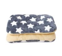 Yunmeryker Alfombra Perro Gruesa, colchoneta ortopédica para Perros, Cama Lavable con Funda extraíble, colchón cómodo para Mascotas, Big Star, 3#57 * 38cm