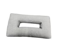Yunmeryker Almohada para Dormir de Lado con Orificio para Oreja Cojín Ergonómico Protector de Piercing Funda Transpirable Y Soporte Adecuada para Dormi, Beige, tal como se describe