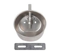Yunmeryker Automático para Animales Bebida Tazón de Agua para Ganado Material Acero Inoxidable Adecuado para Instalaciones Ganaderas Granja Porc, XL