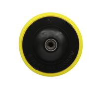 Yunmeryker Backing Pad para Lijadora Eléctrica Disco de Apoyo Placa Flexible Adaptador para Taladro Hecho de Caucho Eficiente Adecuado para Automóviles Madera, 5 pulgadas 125 mm M14