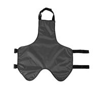 Yunmeryker Banda para Abdomen de Perro Impermeable Transpirable Cómoda Confeccionada en Poliéster Resistente con Diseño de Cierre Adherente Adecuada para Perros, Gris M