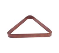 Yunmeryker Billiard Ball Rack Triángulo de Madera Portable Soporte para Bolas Accesorio de Billar Herramienta de Colocación Adecuado para Juegos Familiares, MarrÓn