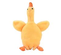 Yunmeryker Bolso de Peluche con Diseño Caricatura Correa Ajustable Resistente a Desgaste Cierre Seguro Material Mullido para Niñas Mujeres Adecuado para Act, AMARILLO