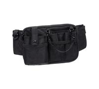 Yunmeryker Bolso Organizador Enfermera Riñonera Cinturón Compartimentado Poliéster Ajustable Adecuado para Hospitales Clínicas Médicas Suministros Sanitarios, negro