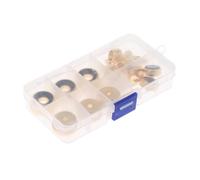 Yunmeryker Botón de Pistón para Trompeta Reemplazo Set de Tapas de Válvula Botón de para Trompeta Repuesto Instrumental Material de Metal Adecuado, C