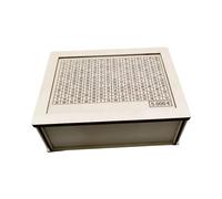 Yunmeryker Caja de Dinero Banca de Madera Ahorradora con Contenedor para Almacenaje Función Decorativa Adecuada para Niños Adultos, a