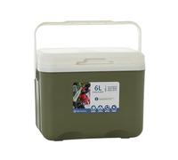 Yunmeryker Caja Térmica Portátil con Aislamiento Múltiple de Alimentos Caja Rígida de Viaje Contenedor Material Respetuoso con el Medio, Verde
