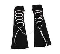 Yunmeryker Calcetines de Muñeca Miniatura 1/6 Juguete para Figura de Acción Ropa Accesorio Decorativo con Material de Poliéster Suave Adecuado para Colección Muñ, Blanco Negro