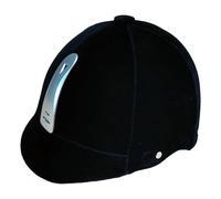 Yunmeryker Casco Ecuestre Casco de Montar Ecuestre Protección Ajustable Resistente a Impactos Gorro para Montar Material PP Transpirable Ligero Adecuado para Hom, Negro Plateado